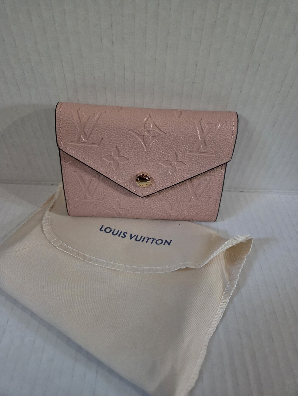 Nude Pink Envelope Wallet